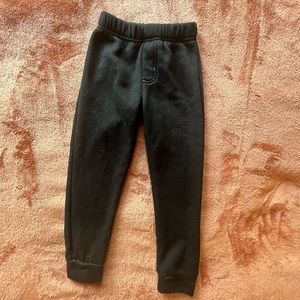 Disney Junior Mickey brand black thick fleece sweatpants 4T